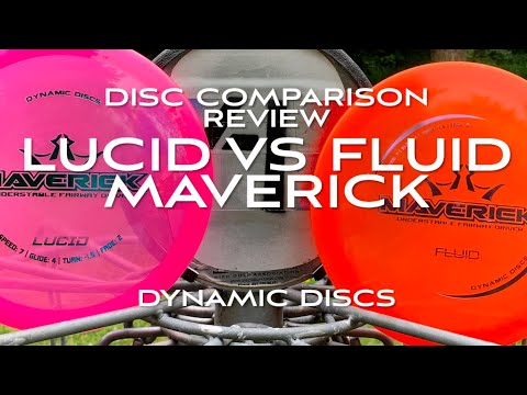 Disc Comparison Review: Lucid vs. Fluid Maverick Dynamic Discs