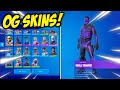 CHAPTER 1 SEASON 1 Locker Showcase!... (Rarest Skins from OG Fortnite)