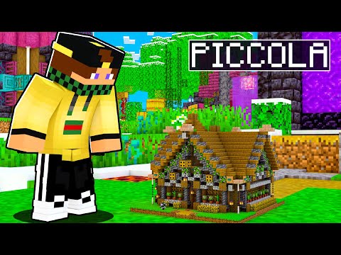 HO COSTRUITO LA CASA PIÙ PICCOLA della BIG VANILLA - MINECRAFT ITA