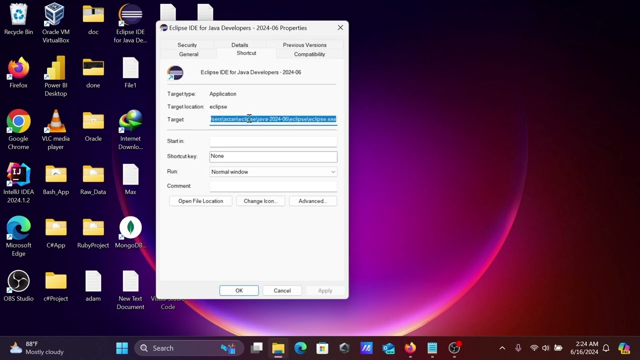 How to run application using Batch File