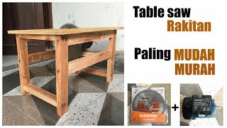 Download lagu MEMBUAT TABLE SAW RAKITAN POMPA AIR | DIY TABLE SAW mp3