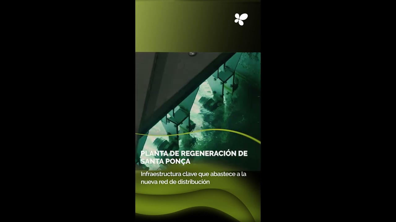 Dotación de agua regenerada en el término municipal de Calvià