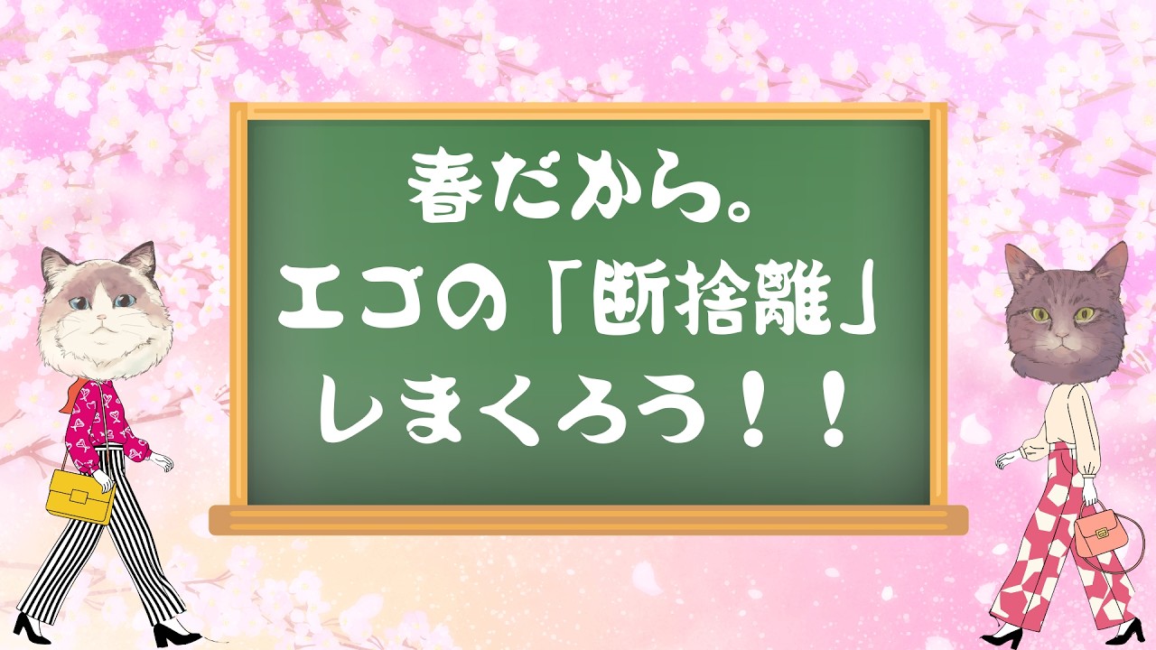 春だから。エゴの「断捨離」しまくろう！！#潜在意識 #恋愛 #復縁 #片思い #引き寄せの法則