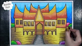 Download lagu cara menggambar Rumah Gadang rumah adat minangkabau Sumatera Barat - bunda suci mp3 Download lagu cara menggambar Rumah Gadang rumah adat minangkabau Sumatera Barat - bunda suci mp3