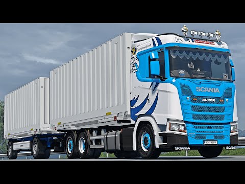 4K | ETS2 1.43 | Promods | Scania S500 Tandem | Inverness 🇬🇧 󠁧󠁢󠁳󠁣 - Oban 🇬🇧