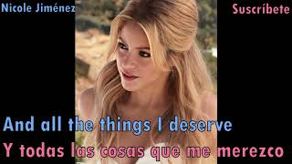 Shakira - Underneath your clothes - Letra Inglés / Español