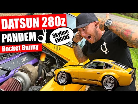 Datsun 280Z Fairlady Restomod with Nissan Skyline RB25 & Rocket Bunny Styling | rb25_280z