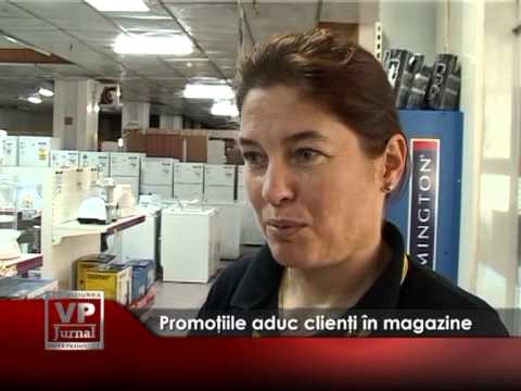 Promoţiile aduc clienţi în magazine