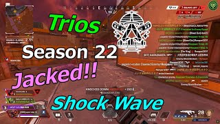 【Apex Legends】＃９８　シーズン２２開幕！カジュアルのトリオがジャックされている！【ゆっくり実況】