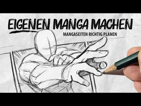 Deinen EIGENEN Manga machen | Wie man Mangaseiten richtig plant | DrawinglikeaSir