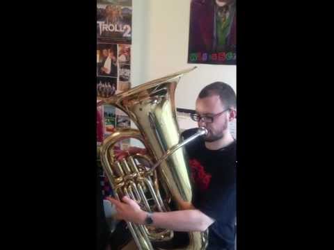 Ray Hearne records some dirty tuba noises for the new To-Mera album!