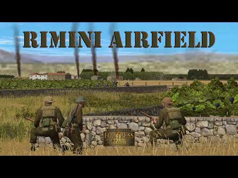 Combat Mission Fortress Italy - Rimini Airfield PBEM War Movie AAR