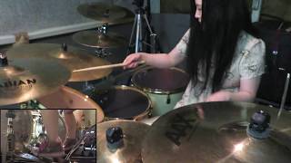 ARCH ENEMY &quot;Beast Of Man&quot;  drum cover by Fumie Abe