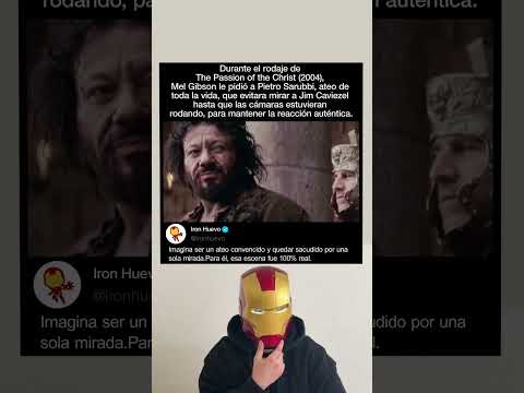 Él no estaba actuando en este momento — La Pasión de Cristo