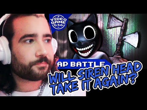 Shwabadi Reacts to Video Game Rap Battles - Siren Head vs Cartoon Cat