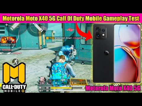 Motorola X40 Call Of Duty Mobile Gameplay Test || Moto X40 Cod Mobile Test,Cod Mobile Gaming Test