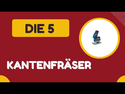 Die 5 Besten Kantenfräser 2025 [DEUTSCH] - Top Besten Kantenfräser im Vergleich und Test