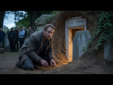 He dug up his grandfather's grave and uncovered a secret door What he discovered inside shocked