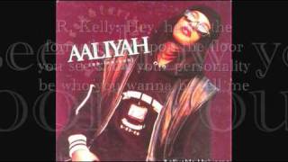 Aaliyah-Back &amp; Forth (lyrics)