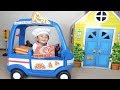 Pretend Play Pizza Delivery Cooking Food Kitchen Toy Set