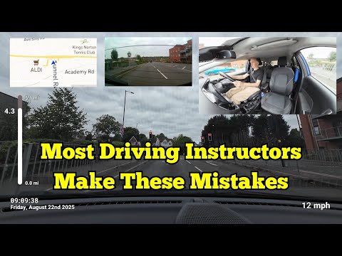 Common Driving Lesson Mistakes