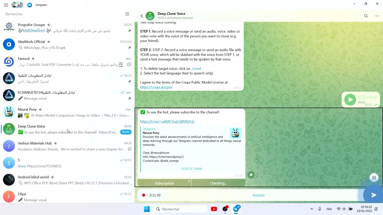 دبلجة الصوت بكل اللهجات بدون قيود بالذكاء الاصطناعي, إستنساخ الصوت مجانا | الذكاء الاصطناعي المجاني!