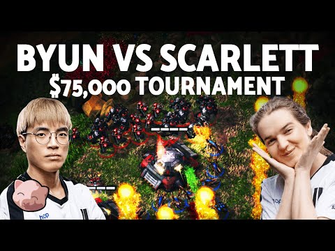 SCARLETT vs BYUN'S Bunker Rush! Crazy ZvT game! | ESL Summer Winners Stage (1-game) - StarCraft 2