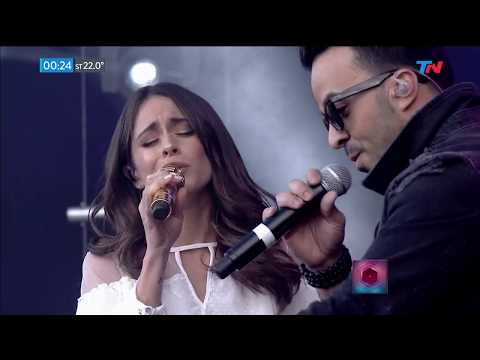 Luis Fonsi y Tini - No Me Doy Por Vencido (República de los Niños, La Plata 16/12/2017)