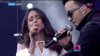 Luis Fonsi y Tini - No Me Doy Por Vencido (República de los Niños, La Plata 16/12/2017)