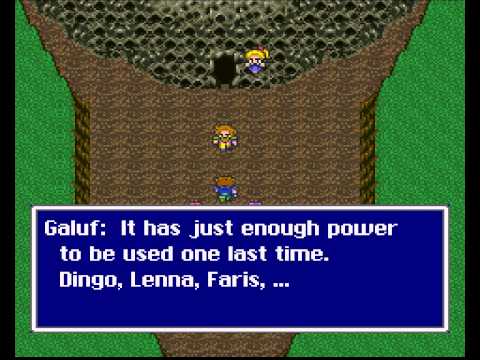 Let's Play Final Fantasy V: 34 - Galuf's Departure