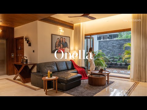 Onella: Home Tour of a Luxury Residence Featuring an Indoor Waterfall | MKJ Designs