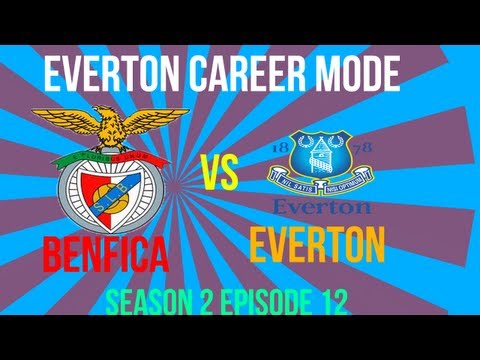 FIFA 13- Everton Career Mode-S2 E12 BENFICA REMATCH!
