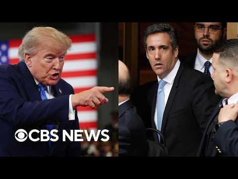 Listen: Trump joins Michael Cohen's podcast after public feud