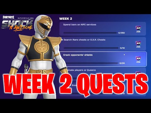 Fortnite Week 2 Quests Guide | Chapter 6 Season 4 - Shock ‘N Awesome