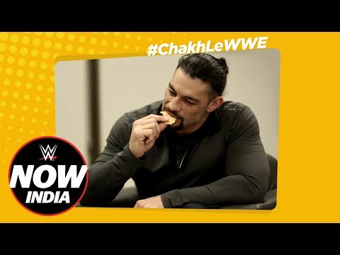 Roman Reigns tries Classic Indian Snacks! – Chakh Le WWE Ep.2: WWE Now India