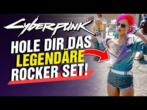 1.6x✔️ Kostenlos! Legendäres ROCKER Kleidungsset in Cyberpunk 2077!