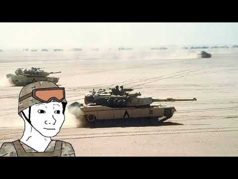 Holiday, but your M1Abrams is pushing forwards during desert storm