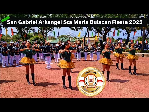 Banda 88 Majorettes | San Gabriel Arkangel Sta Maria Bulacan Fiesta 2025 |