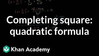 Completing the Square 4