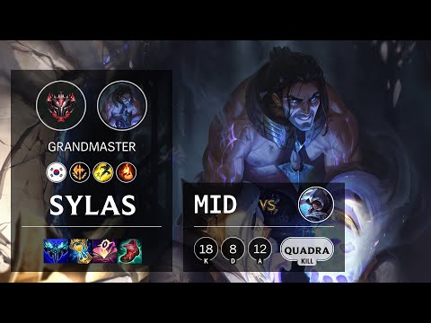 Sylas Mid vs Talon - KR Grandmaster Patch 11.15