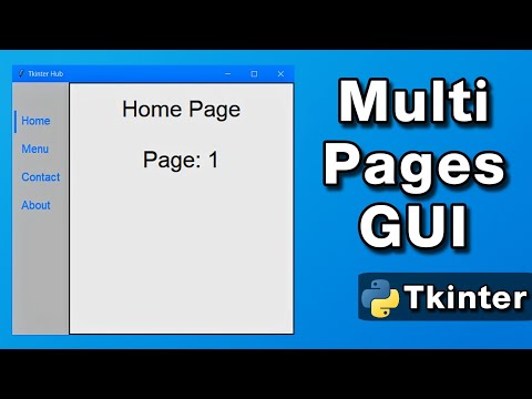 Tkinter Multiple Pages Gui Switch Frames In Tkinter Multi Page Python App Tutorial