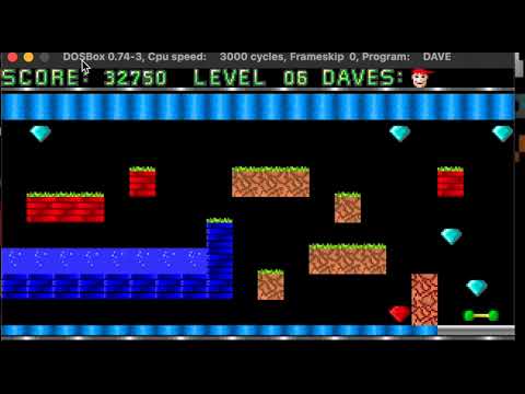 Dangerous Dave out-of-bounds read