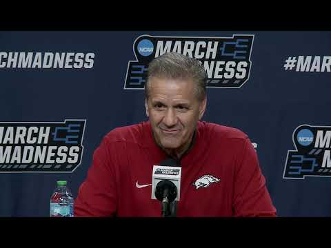 Arkansas First Round Pregame Press Conference - 2025 NCAA Tournament