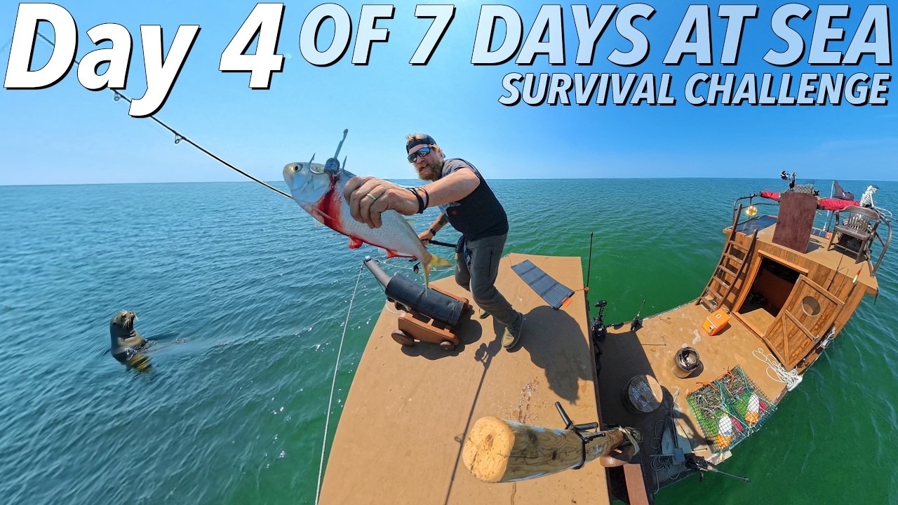 Slingshot at Sea Day 4 of 7 days  Waterworld Survival Challenge Season 3