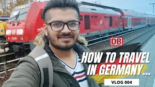 Public Transport in Germany | Train | Deepanshu Hans | Hindi