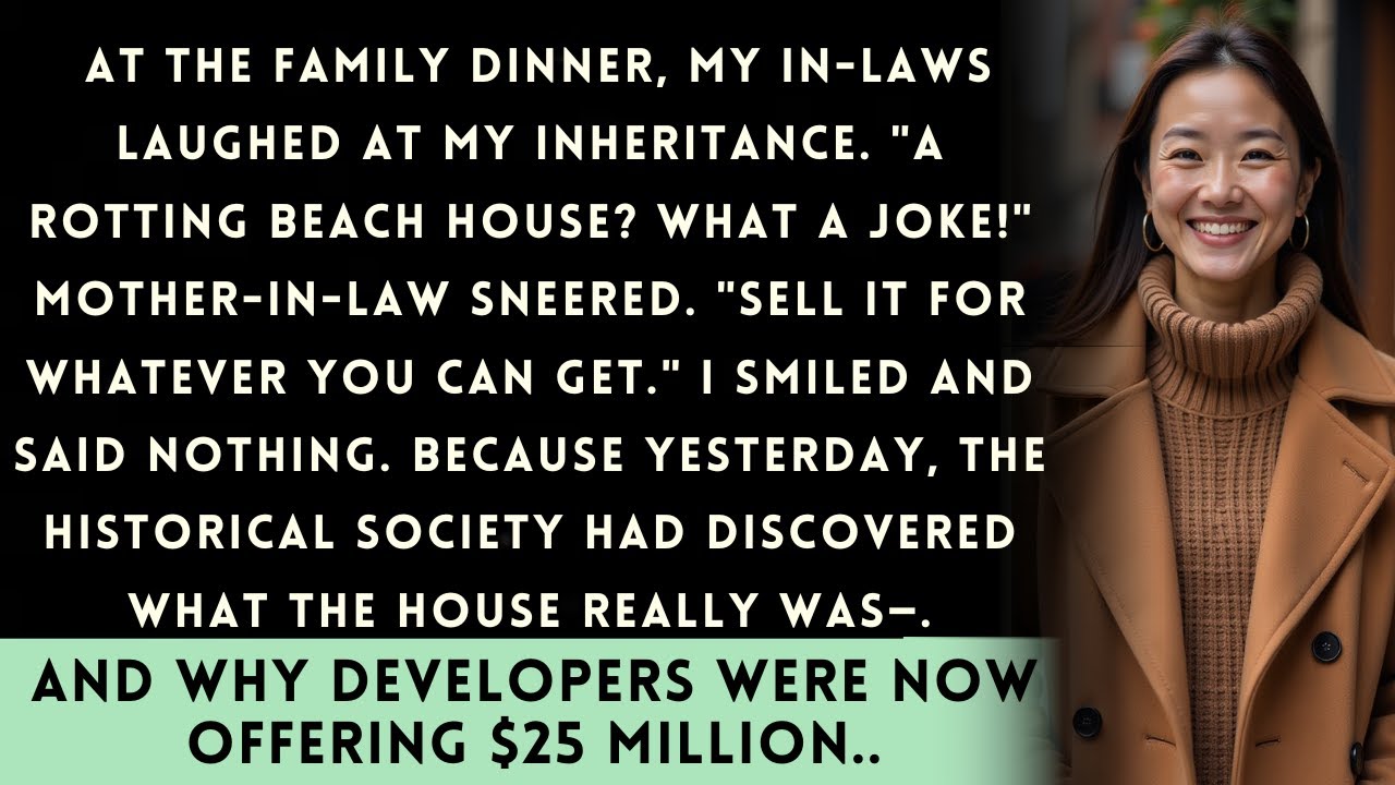 In-Laws Mocked My 'Worthless' Beach House, Then The Historical Society Called With Shocking News!