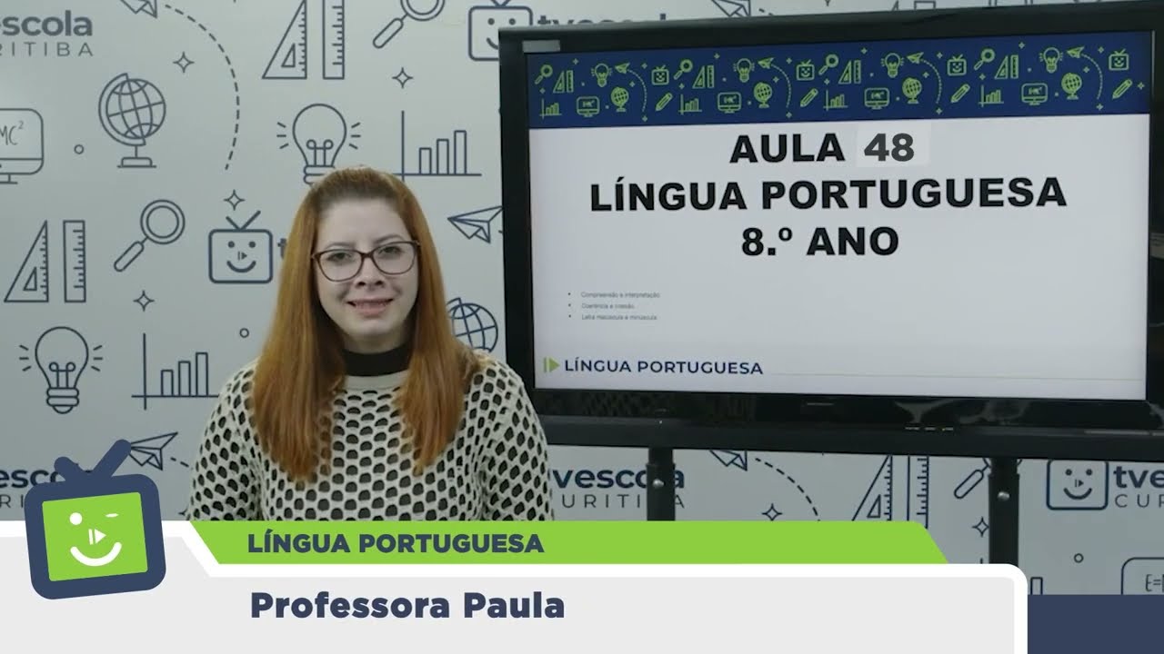 Língua Portuguesa - 8.º ano - aula 48 - 22/08/2022