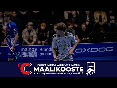 P22: Classic–Nokian KrP, Game 5, Maalikooste