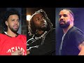 J Cole Spoke With Kendrick Lamar & Was Told To Stay Out Of Drake Beef... 