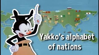 Yakko&#39;s World but it&#39;s The Alphabet of Nations